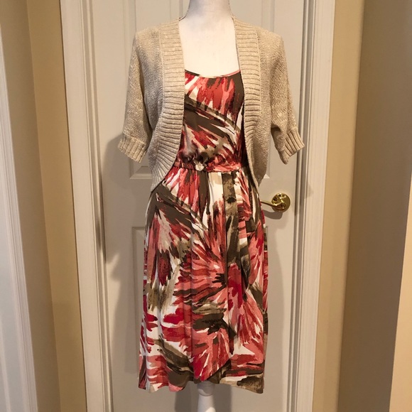 Dress & Sweater wrap - Picture 1 of 8
